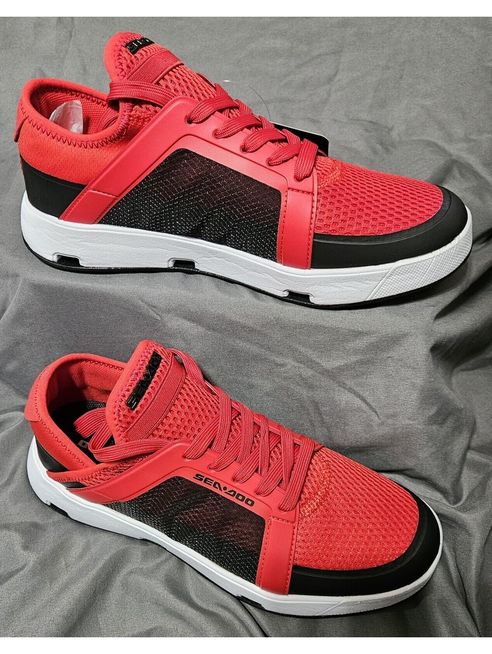 Sea-Doo WATER SHOES Mens 8 Womens 9.5 Red/Black